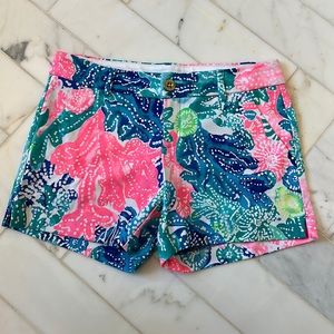 NWOT Lilly Pulitzer Callahan Stretch Short 5” Inseam Size 2